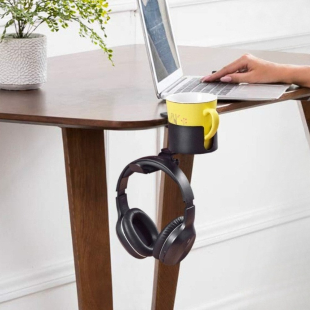 360° Rotating Desk Headphone H - Desk Setup For Office ulasan dan harga