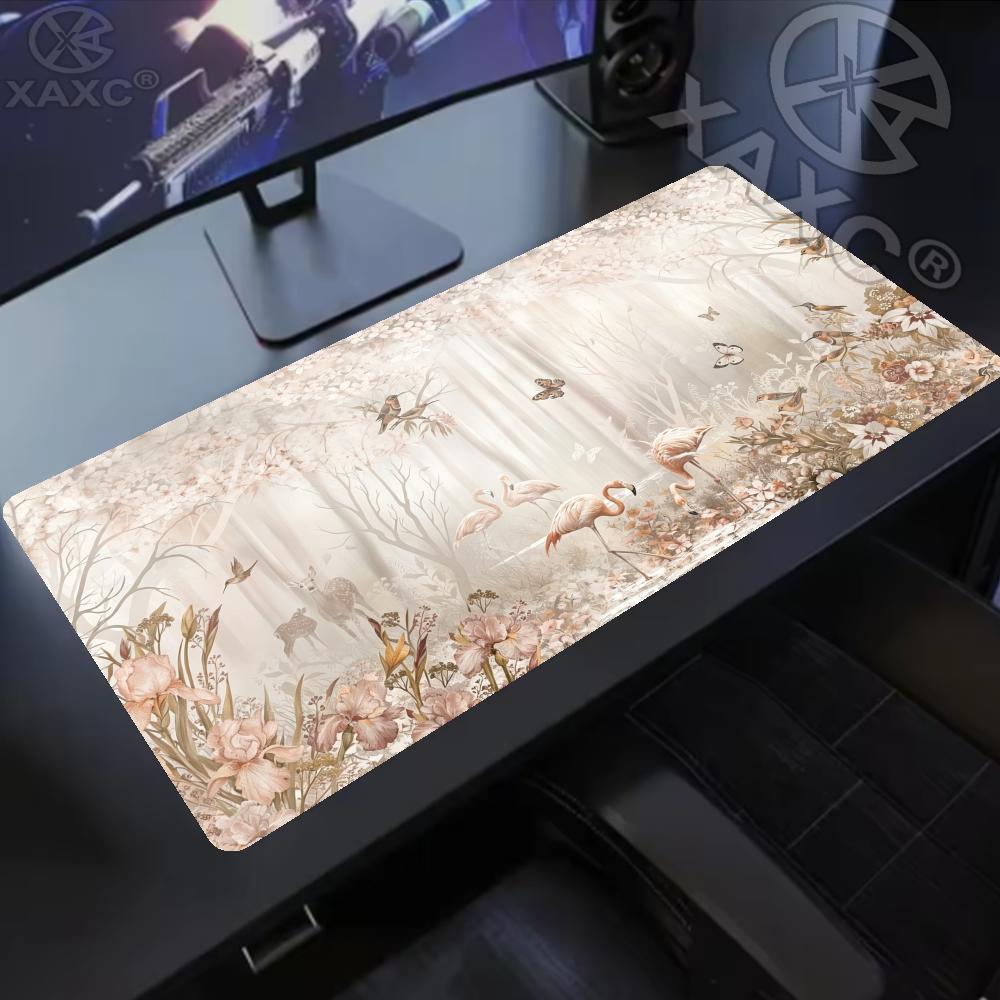 nchanted Forest Desk Mat 90x40 - Desk Setup Natural ulasan dan harga