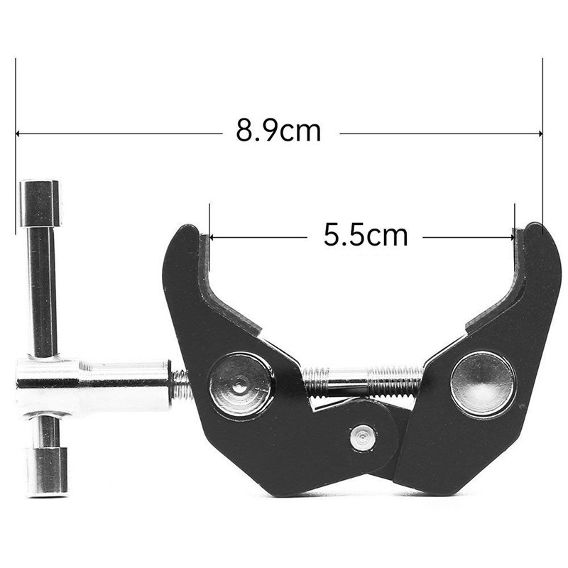 Super Clamp Crab Clip for Adju - Monitor Arm Clamp ulasan dan harga