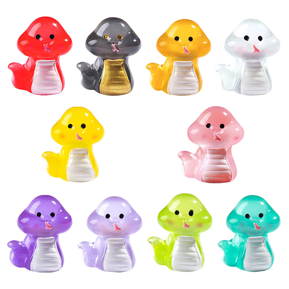 10Pcs Glow in The Dark Mini Sn - Desk Setup Diy ulasan dan harga