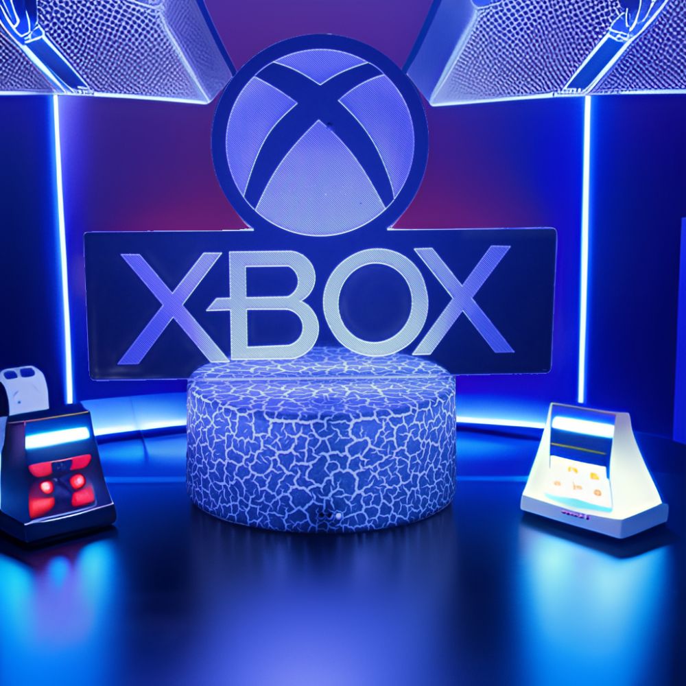 Gaming Lamp 3D Night Light For - Desk Setup Kids ulasan dan harga