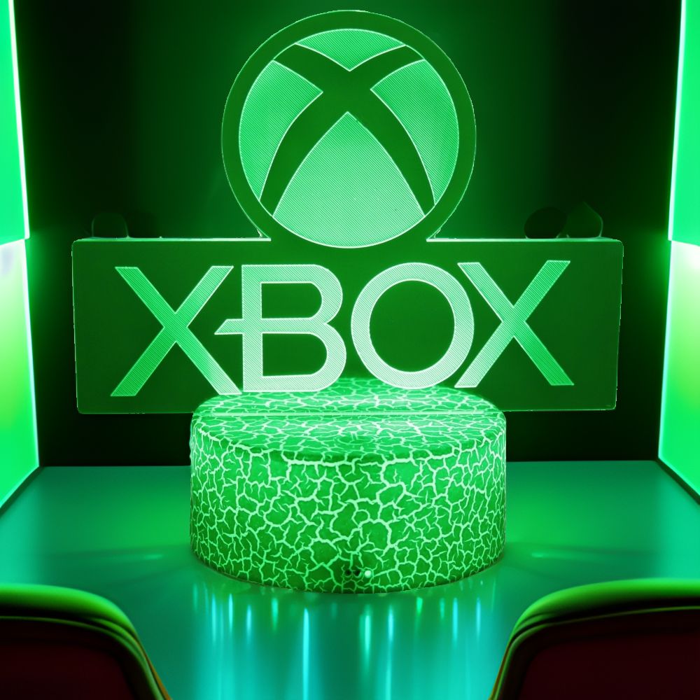 Gaming Lamp 3D Night Light For - Desk Setup Kids ulasan dan harga