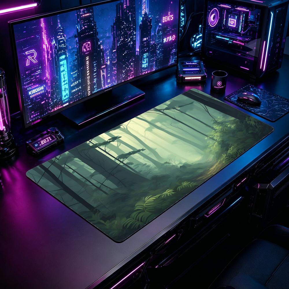 Nature MMisty Landscapeew Gami - Desk Setup Natural ulasan dan harga