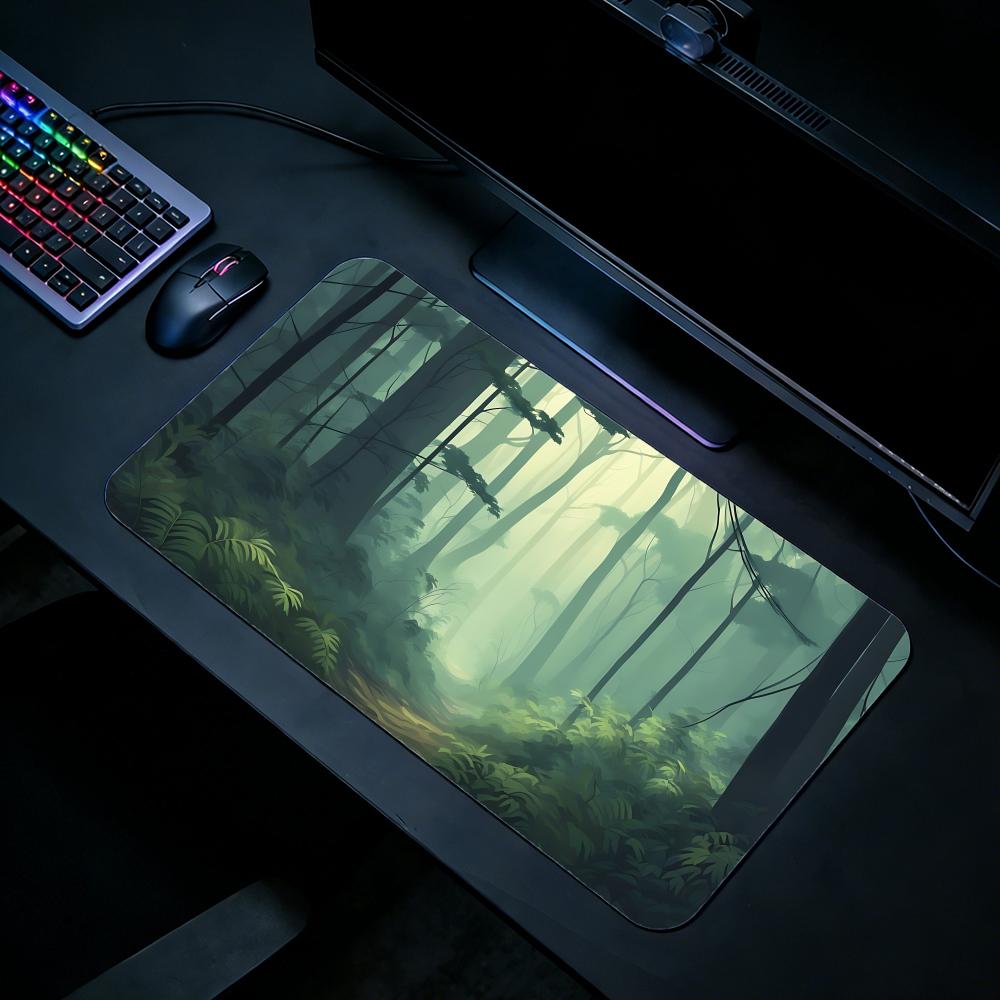 Nature MMisty Landscapeew Gami - Desk Setup Natural ulasan dan harga