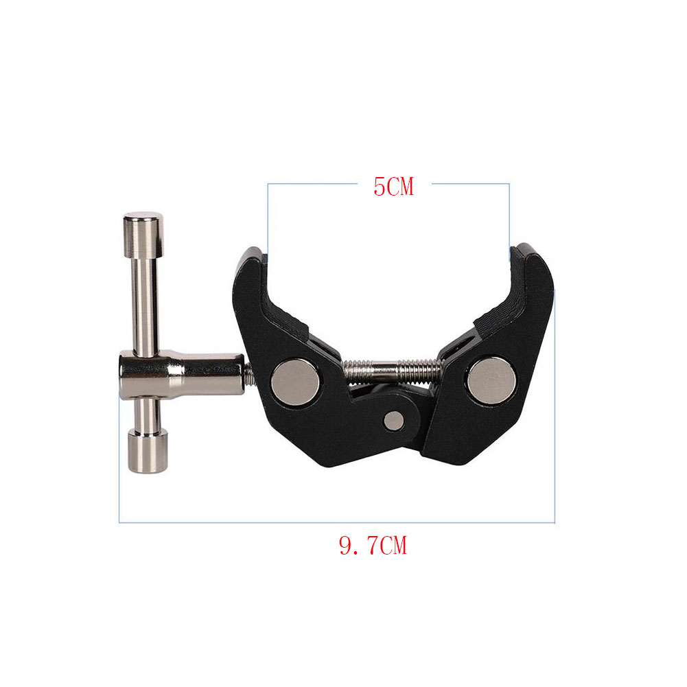 1/4Camera Metal Super Clamp wi - Monitor Arm Clamp ulasan dan harga