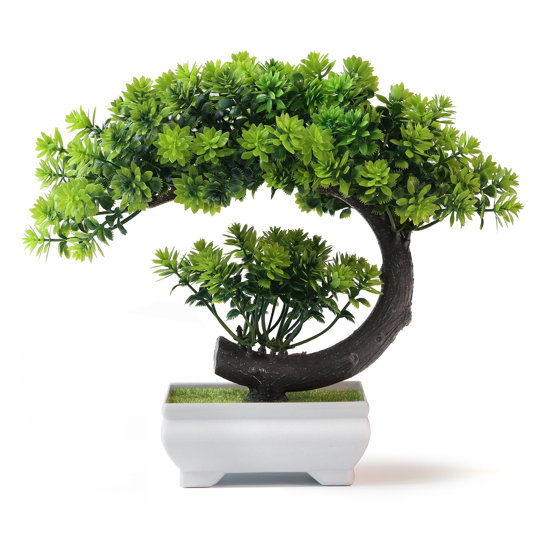 Uflower Small Artificial Plant - Desk Setup Plant ulasan dan harga