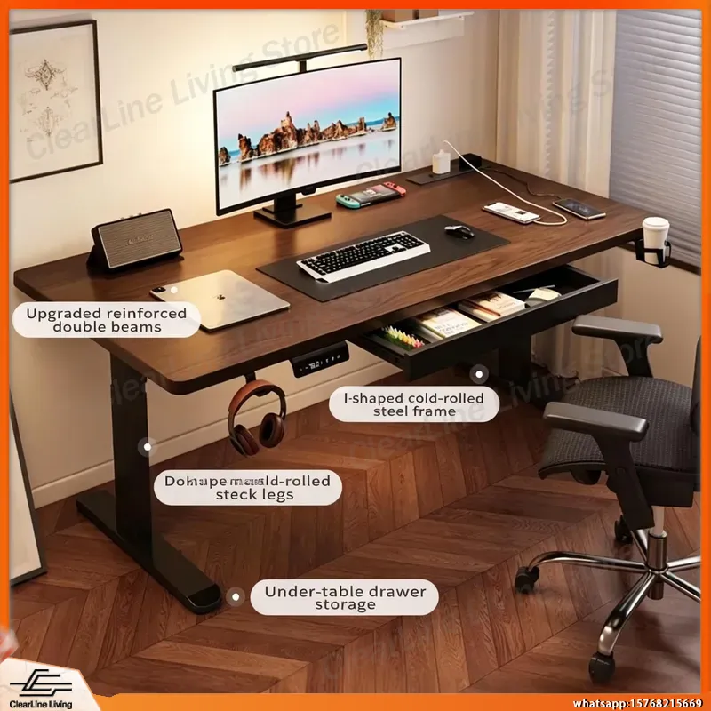 Electric Height Adjustable Gam - Desk Setup For Office ulasan dan harga