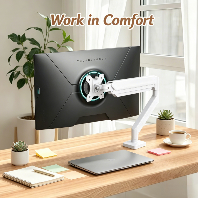 Single Monitor Desk Mount Arm– - Monitor Arm Clamp ulasan dan harga
