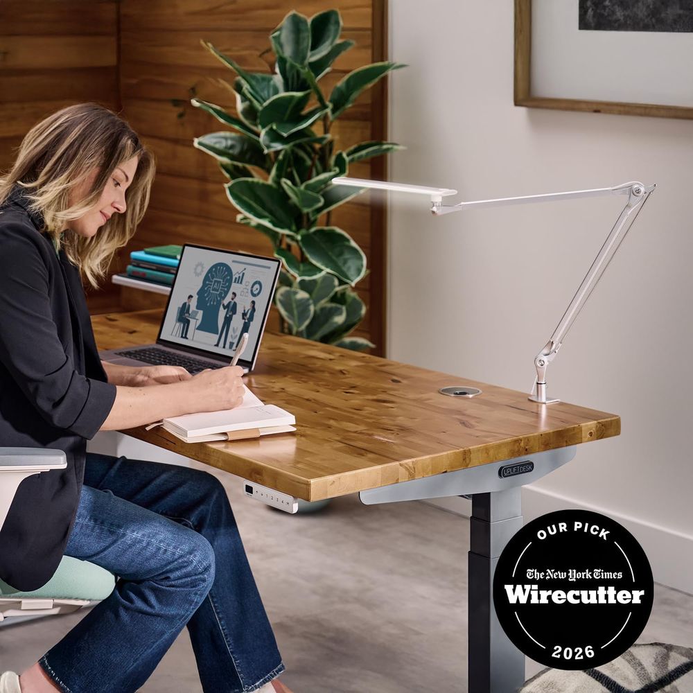 Adjustable 3-Color LED Desk La - Desk Setup For Office ulasan dan harga