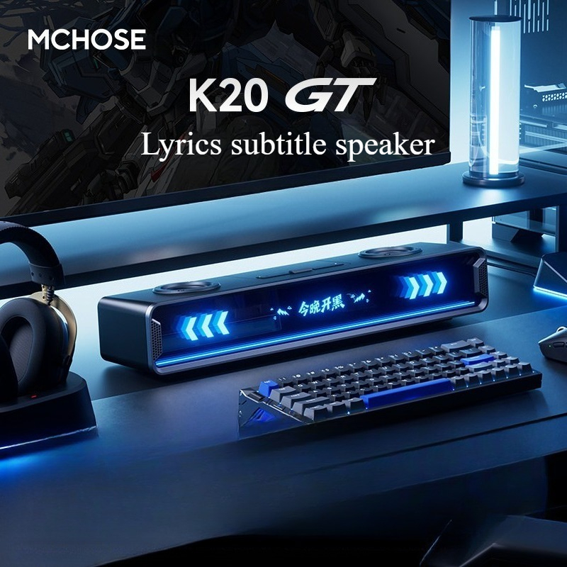 K20 GT Full Screen Subtitle Sp - Speaker Desk Setup ulasan dan harga