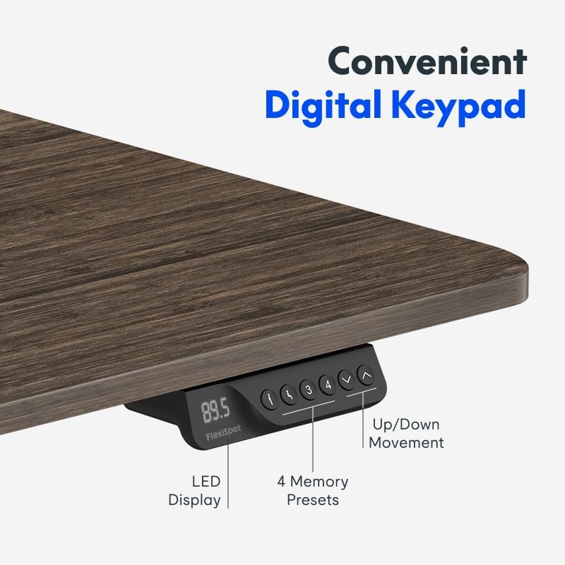 Electric Standing Desk with Du - Desk Setup For Office ulasan dan harga