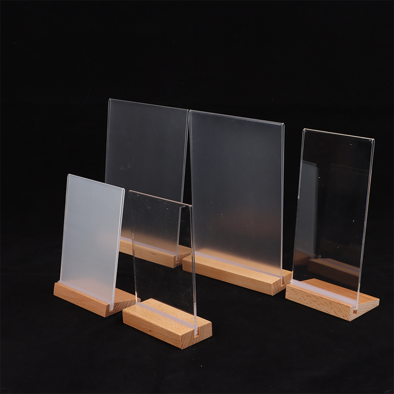 3 Size Transparent Acrylic Fra - Desk Setup Photo ulasan dan harga