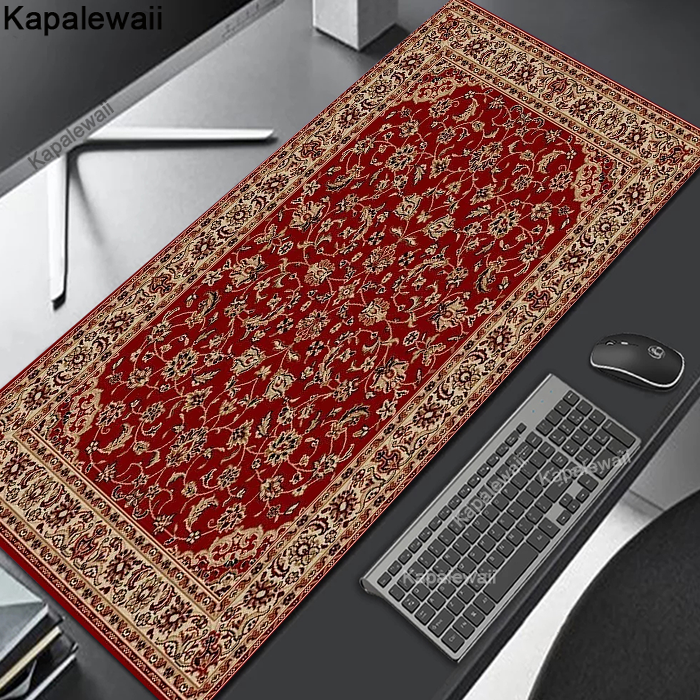 Persian HD Print Gaming Mouse  - Desk Setup Natural ulasan dan harga