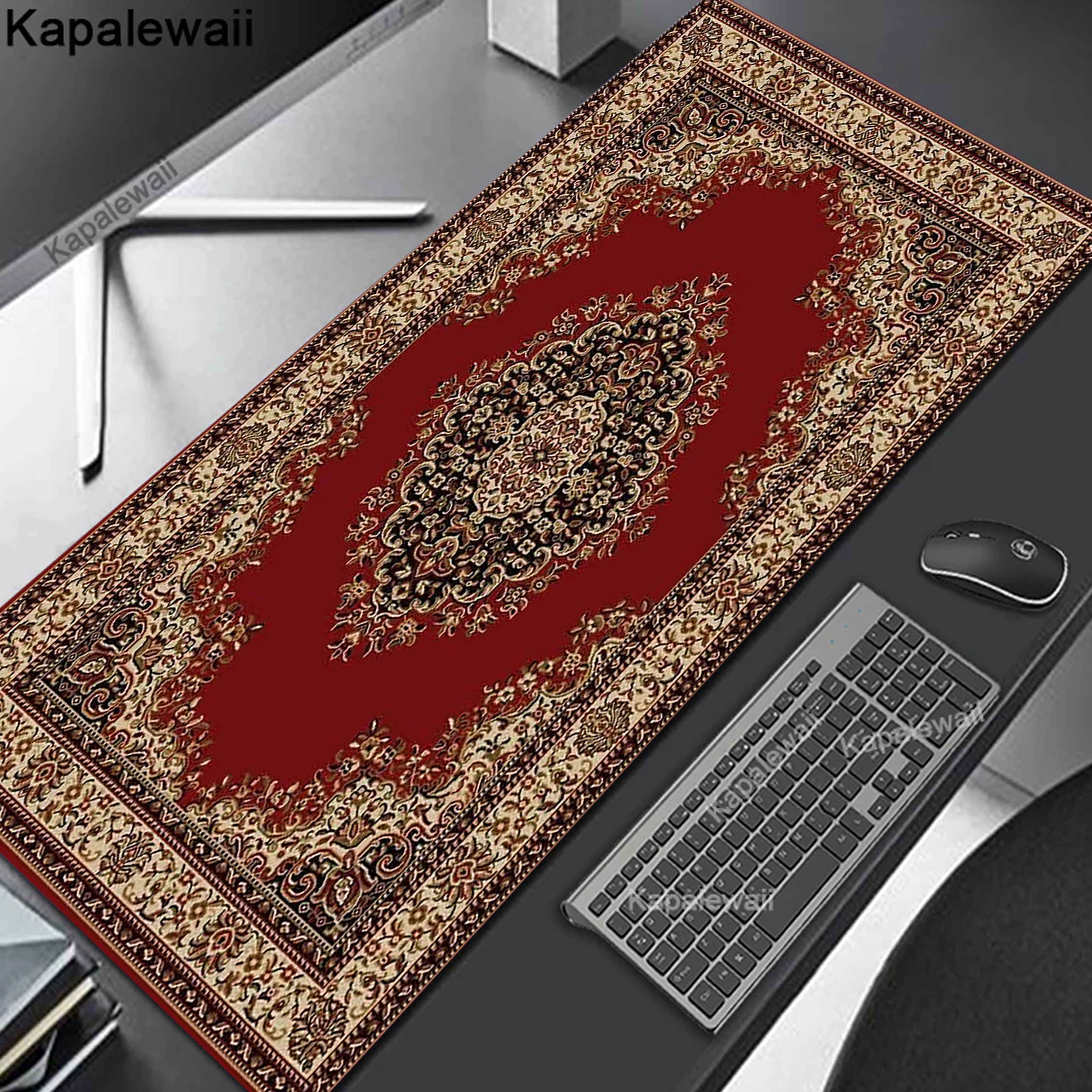Persian HD Print Gaming Mouse  - Desk Setup Natural ulasan dan harga