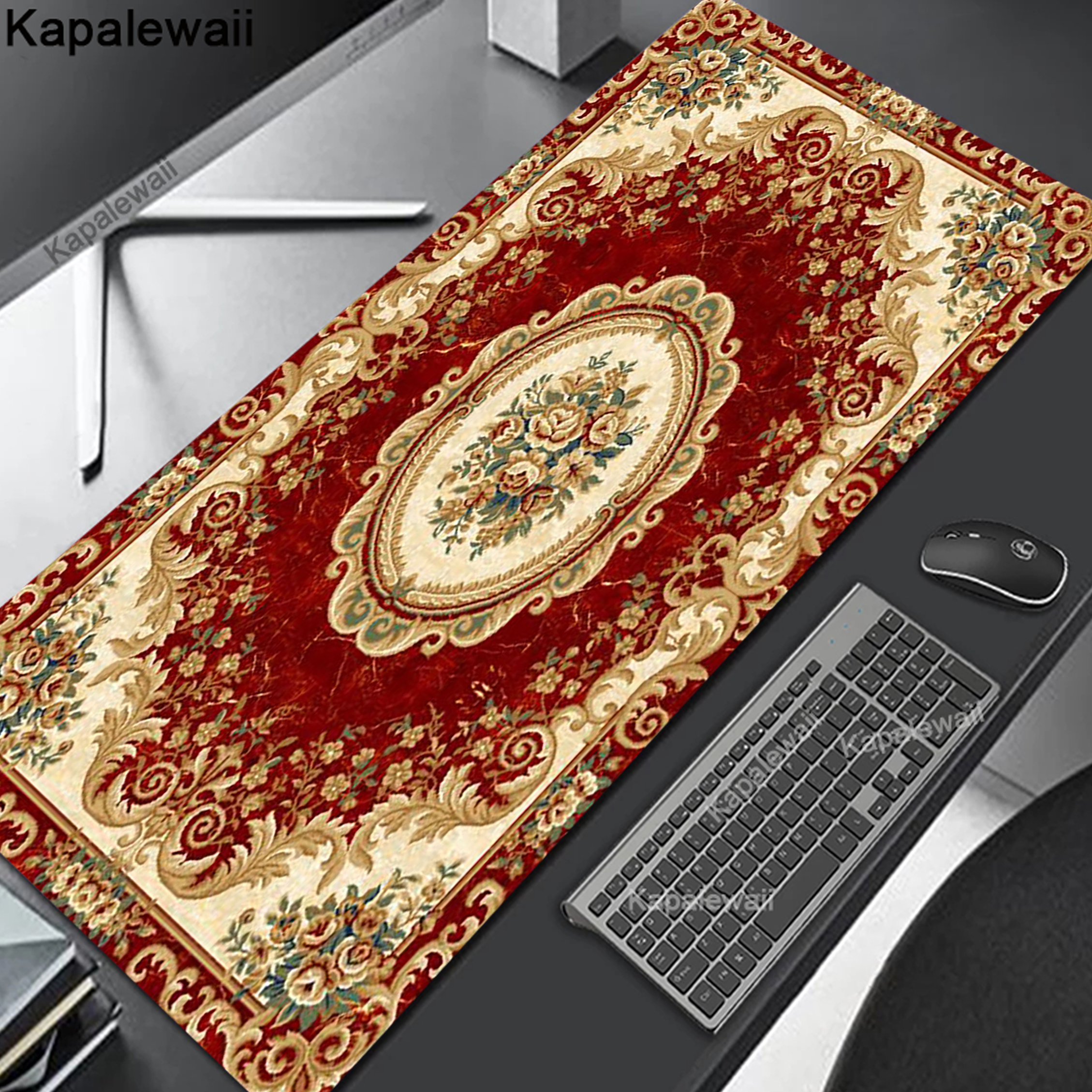 Persian HD Print Gaming Mouse  - Desk Setup Natural ulasan dan harga