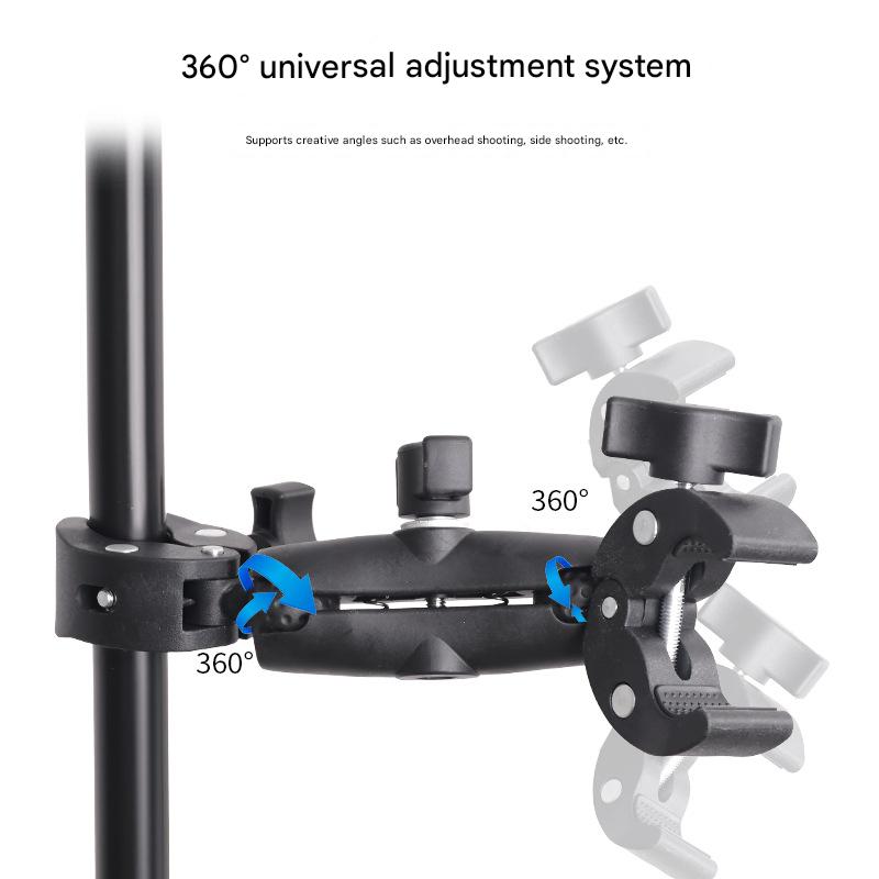Double Super Clamp Camera Moun - Monitor Arm Clamp ulasan dan harga