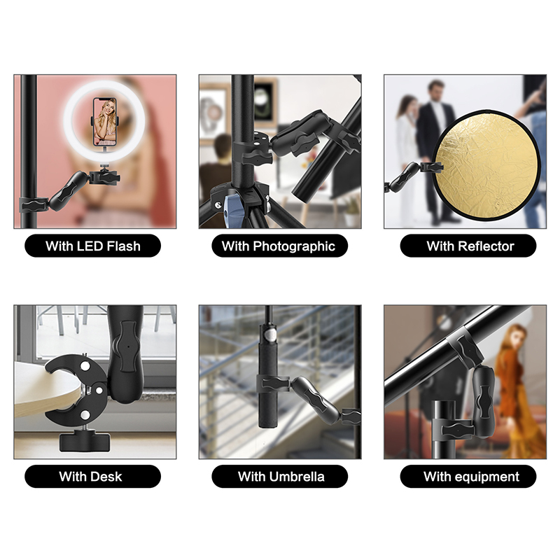 Double Super Clamp Camera Moun - Monitor Arm Clamp ulasan dan harga