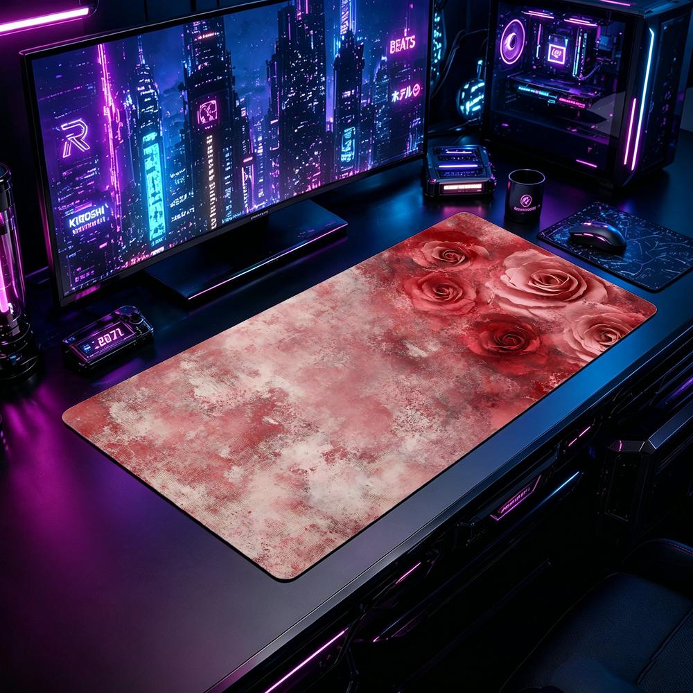 Nature Rose Gaming Mouse Pad M - Desk Setup Natural ulasan dan harga