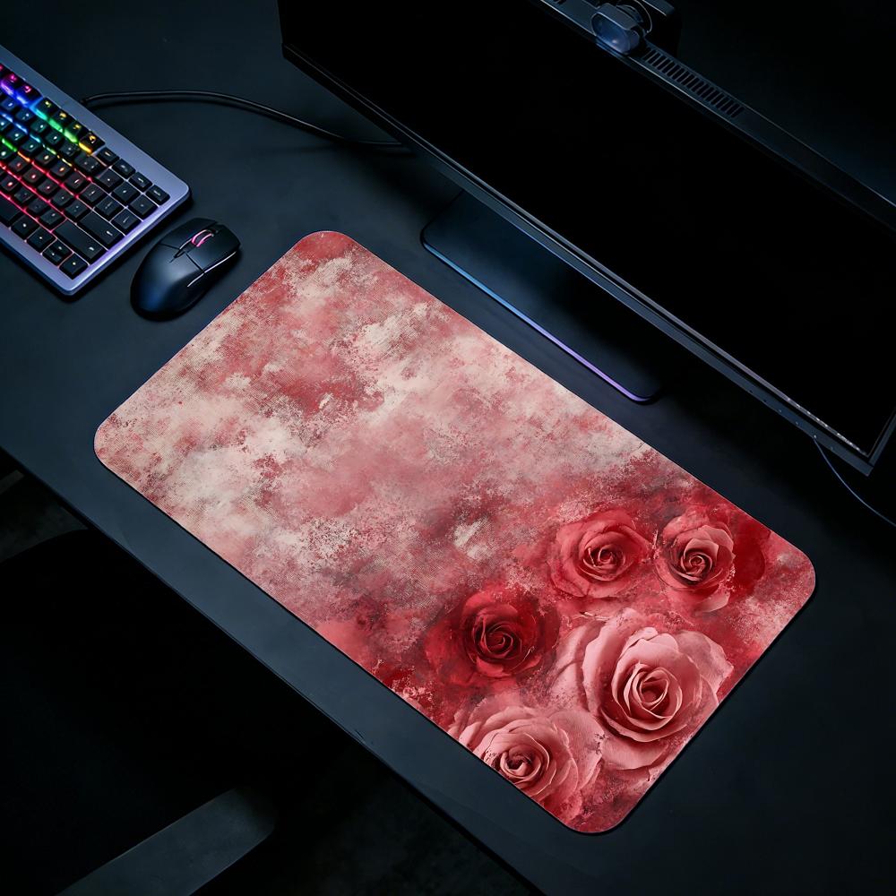 Nature Rose Gaming Mouse Pad M - Desk Setup Natural ulasan dan harga