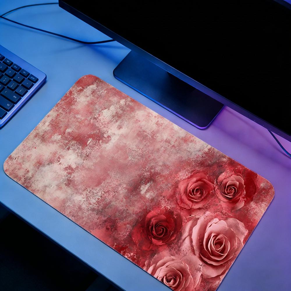 Nature Rose Gaming Mouse Pad M - Desk Setup Natural ulasan dan harga