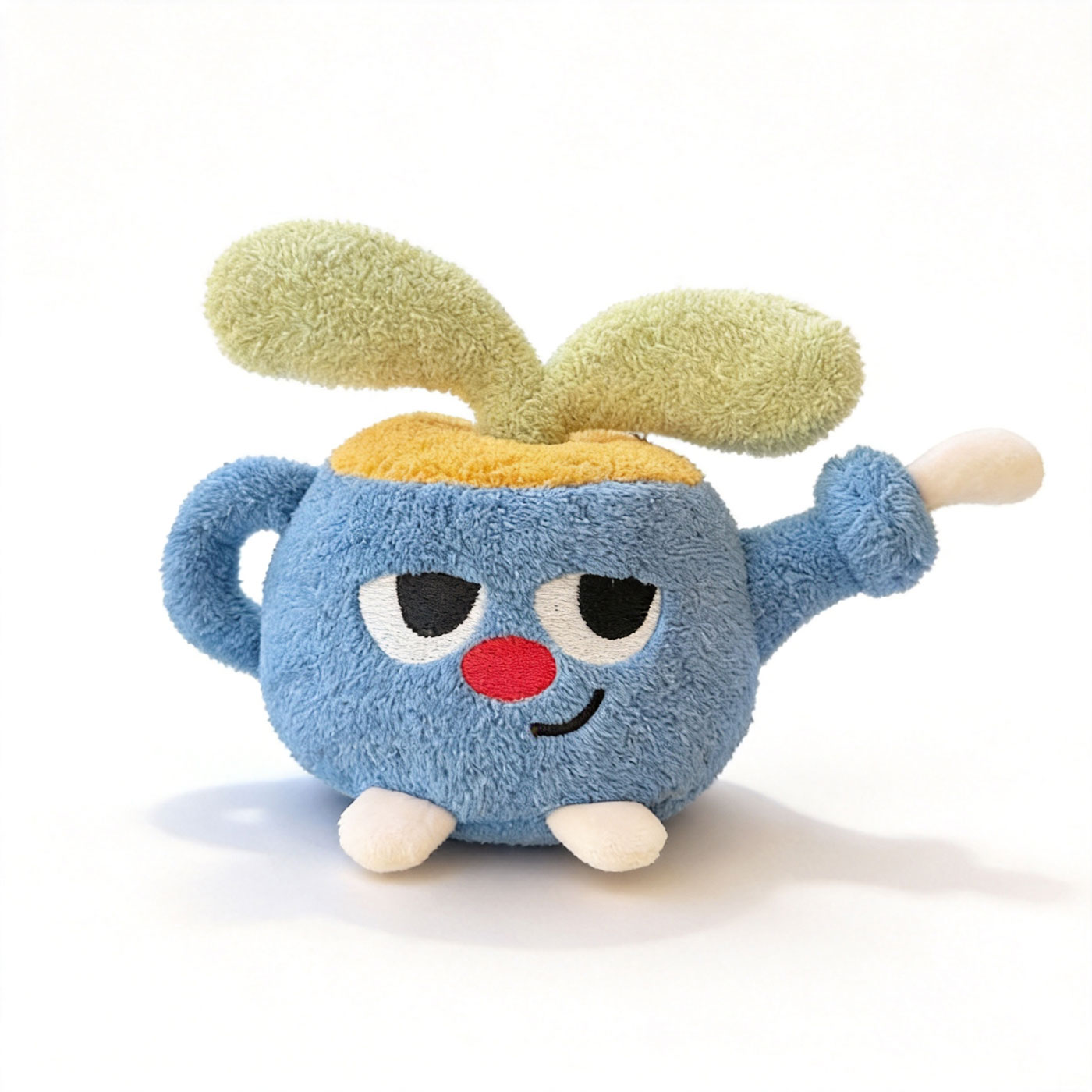 Cute Smiley Planter Plush Toy  - Desk Setup Plant ulasan dan harga