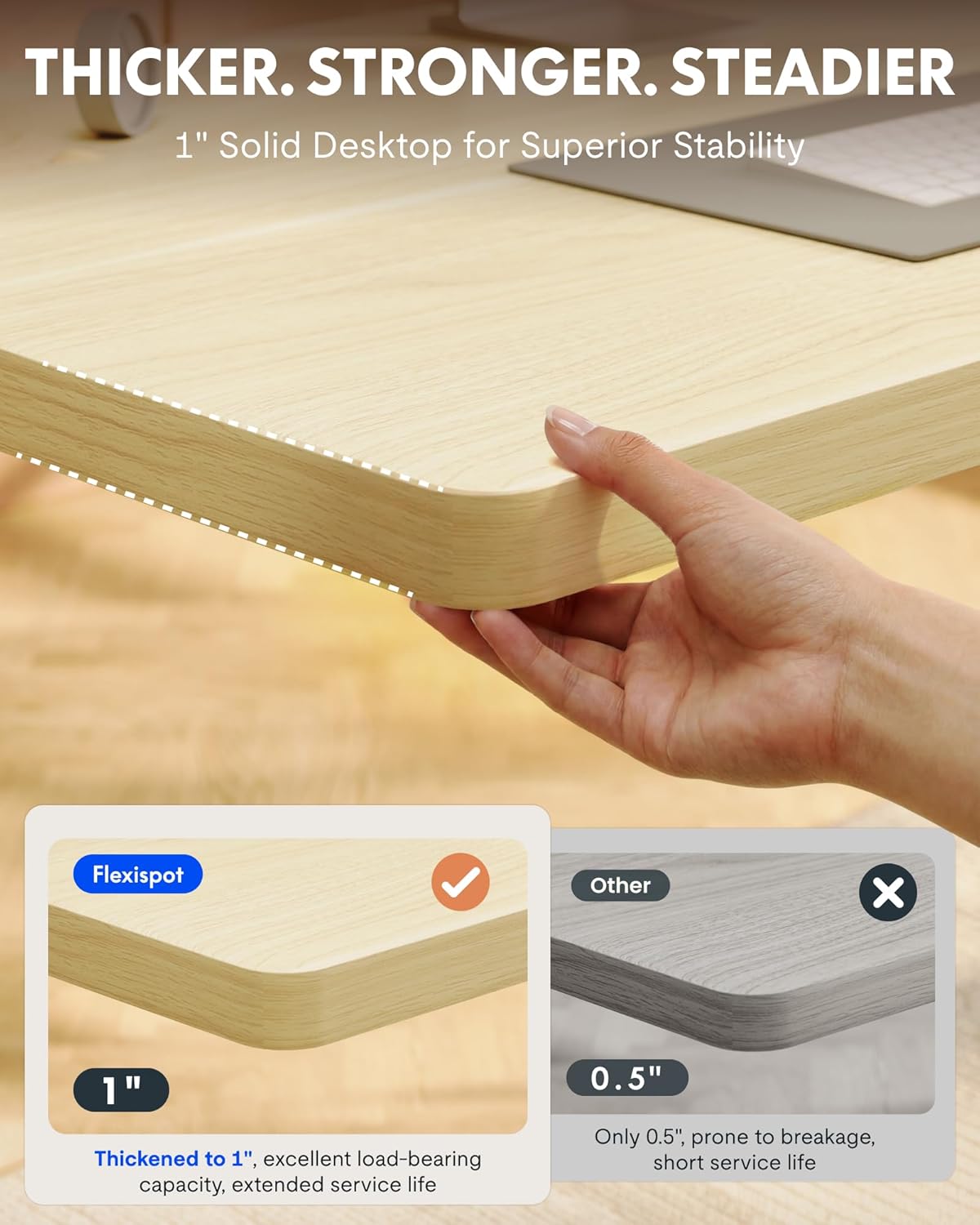 Electric Height Adjustable Sta - Desk Setup For Office ulasan dan harga