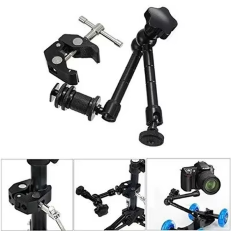 Super Clamp 7/11 inches Adjust - Monitor Arm Clamp ulasan dan harga