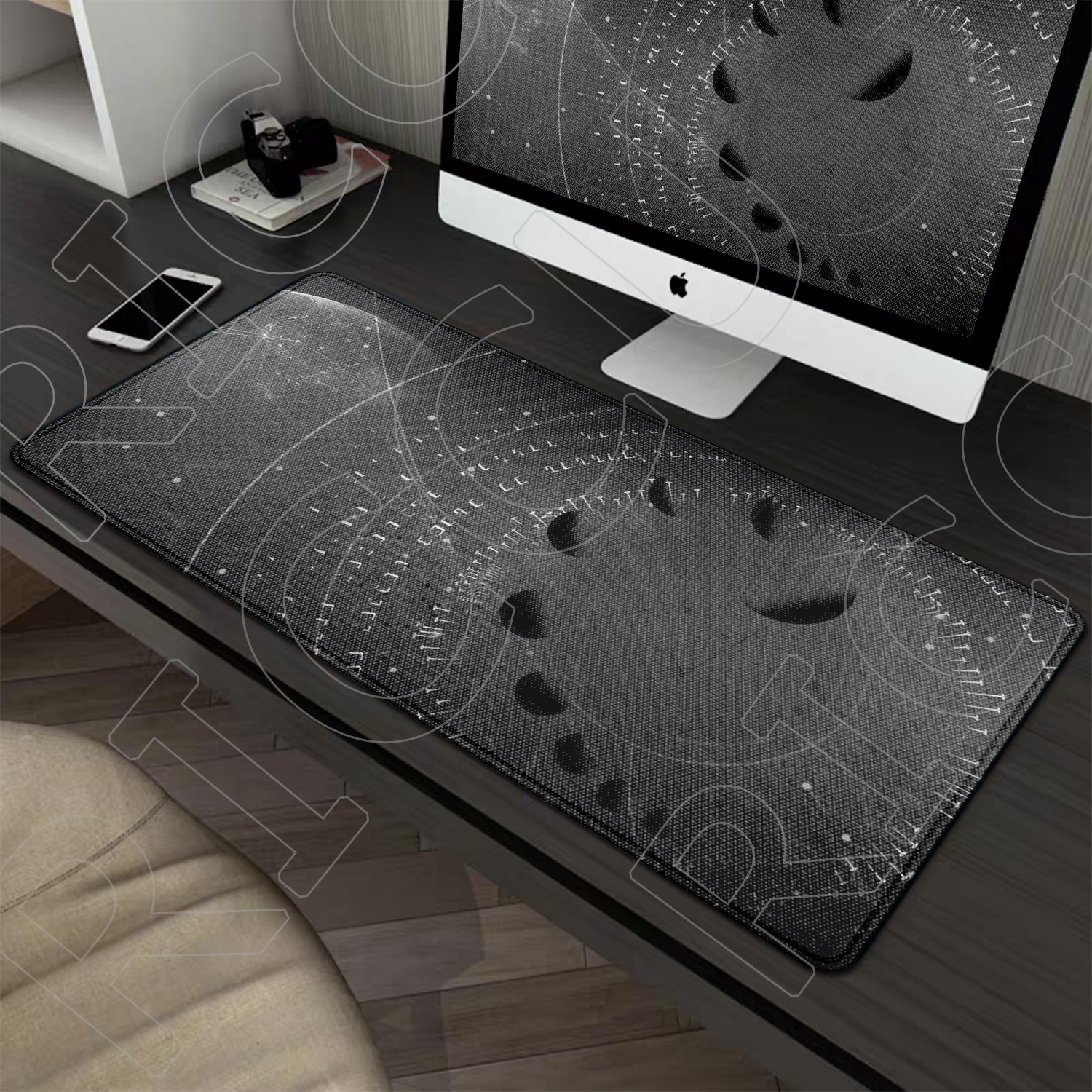 Lunar phase DIY Magic 400x900m - Desk Setup Diy ulasan dan harga