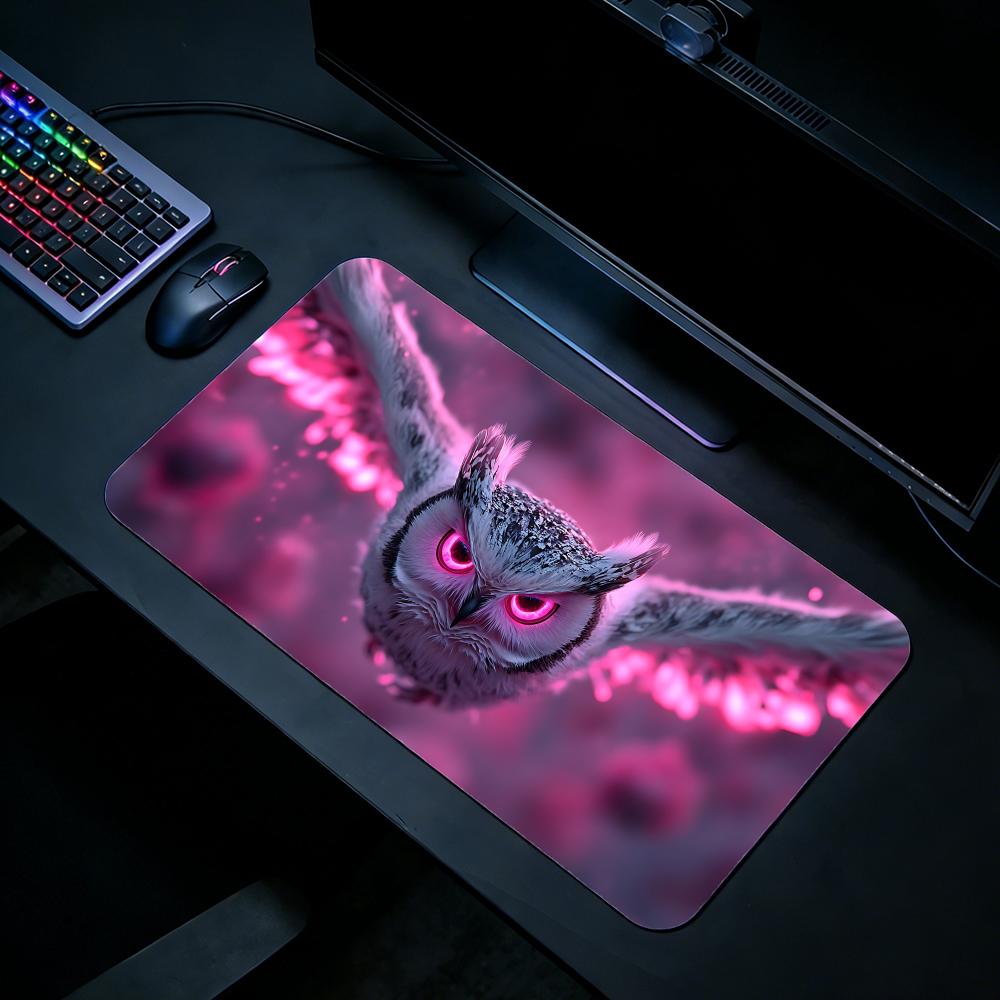 Nature OOwler Gaming Mouse Pad - Desk Setup Natural ulasan dan harga