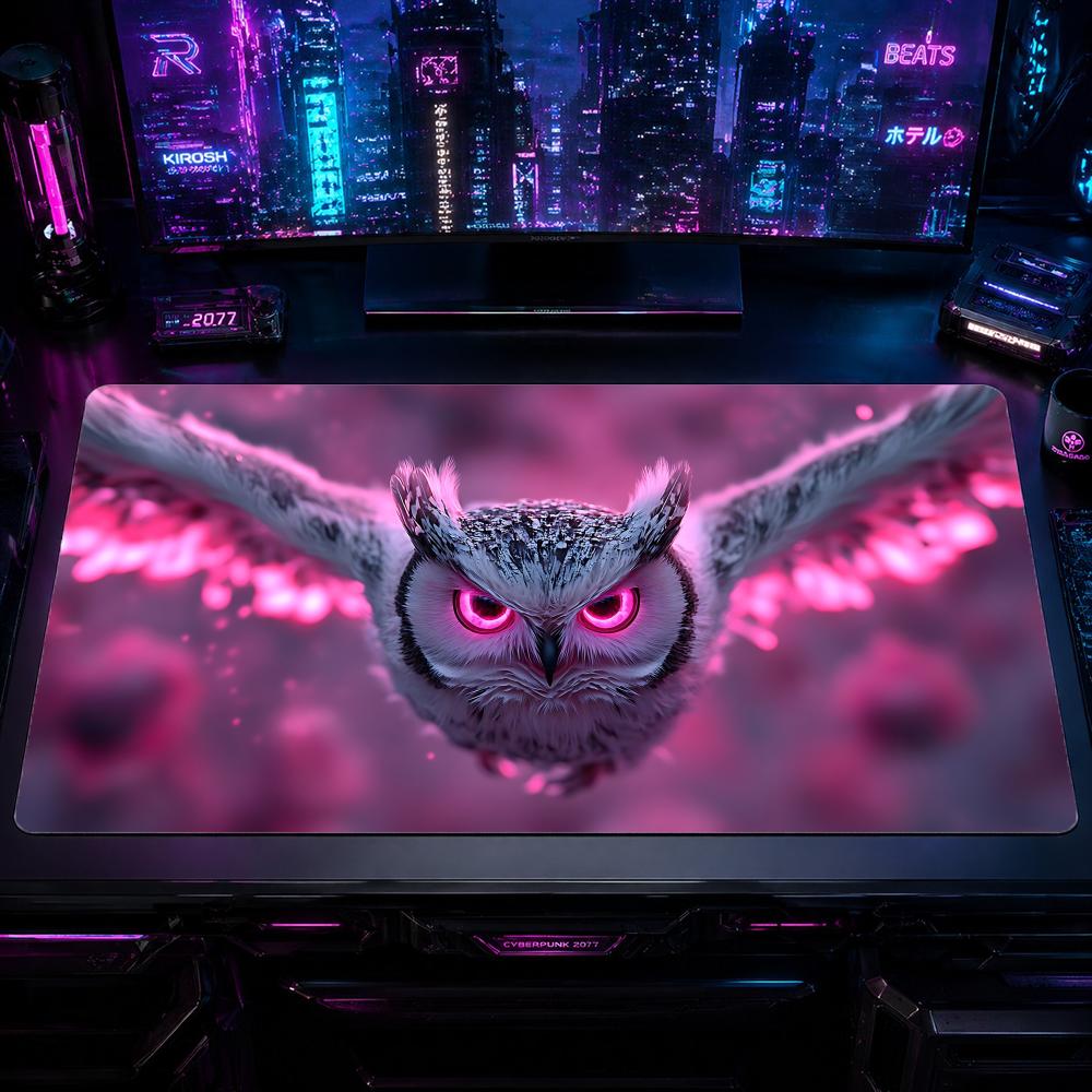 Nature OOwler Gaming Mouse Pad - Desk Setup Natural ulasan dan harga