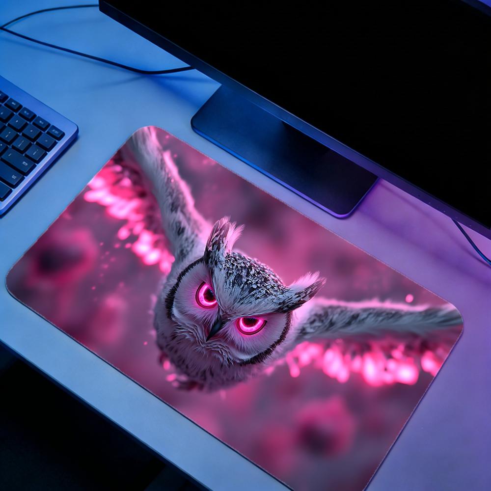 Nature OOwler Gaming Mouse Pad - Desk Setup Natural ulasan dan harga