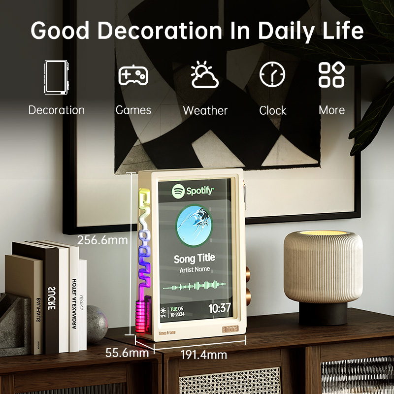 Divoom Times Frame Smart 4K HD - Desk Setup Diy ulasan dan harga