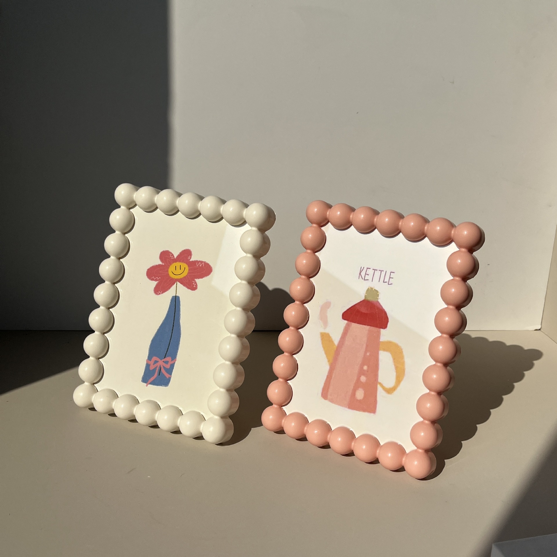Cute Beaded Photo Frame Fun De - Desk Setup Photo ulasan dan harga